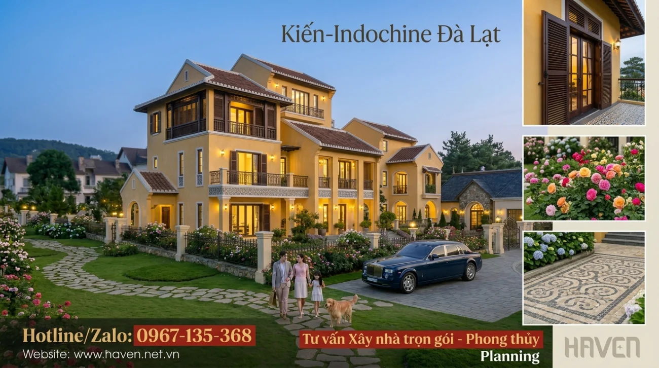 Tinh hoa kiến trúc địa trung hải Indochine tại Nam Ban